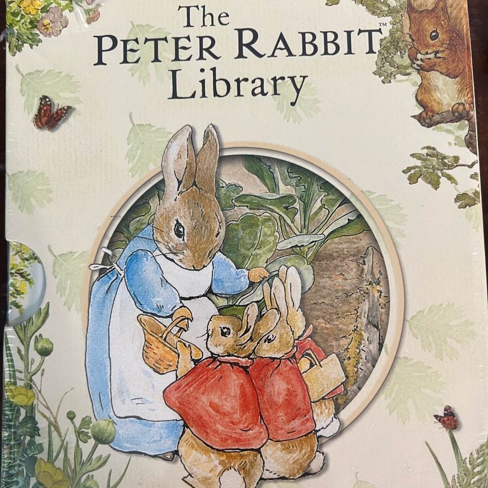 Peter Rabbit Library Sealed BNWT 10 books By Beatrix Potter Easter gift kids